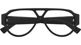 BV1318S 005 Solid Black Transparent