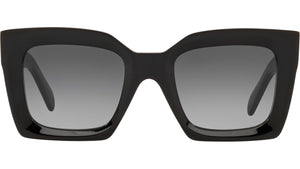 CELINE 3 Dots Black Rectangular Sunglasses