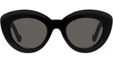 Anagram Black Cat Eye Sunglasses