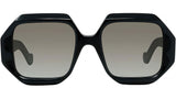 Anagram Black Geometric Sunglasses