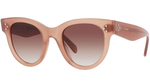 CELINE 3 Dots Brown Round Sunglasses