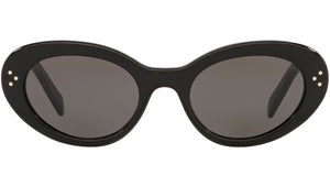 CELINE 3 Dots Black Round Sunglasses