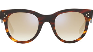 CELINE 3 Dots Havana Round Sunglasses