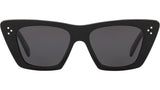 CELINE 3 Dots Black Cat Eye Sunglasses