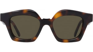 Curvy Tortoise Geometric Sunglasses