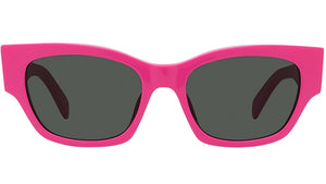 CELINE Monochroms Pink Rectangular Sunglasses