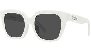 CELINE Monochroms Ivory Square Sunglasses