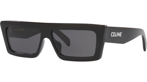 CELINE Monochroms Black Rectangular Sunglasses