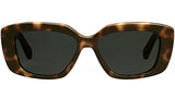 Triomphe Havana Rectangular Sunglasses