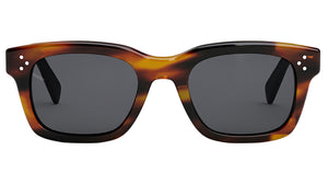 CELINE 3 Dots Havana Geometric Sunglasses