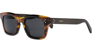 CELINE 3 Dots Havana Geometric Sunglasses