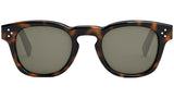 CELINE 3 Dots Dark Havana Square Sunglasses