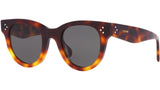 CELINE 3 Dots Havana Round Sunglasses