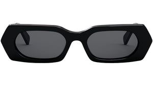 CELINE 3 Dots Black Geometric Sunglasses