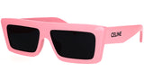 CELINE Monochroms Pink Rectangular Sunglasses