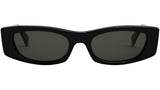 CELINE 3 Dots Black Geometric Sunglasses