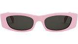 CELINE 3 Dots Pink Geometric Sunglasses