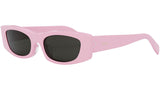 CELINE 3 Dots Pink Geometric Sunglasses