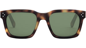 CELINE 3 Dots Havana Geometric Sunglasses