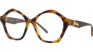 Curvy Tortoise Geometric Eyeglasses