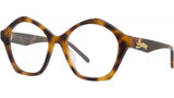 Curvy Tortoise Geometric Eyeglasses