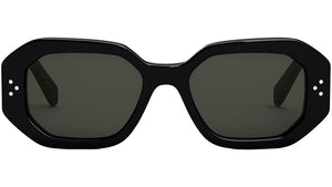 CELINE 3 Dots Black Geometric Sunglasses