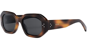 CELINE 3 Dots Havana Geometric Sunglasses