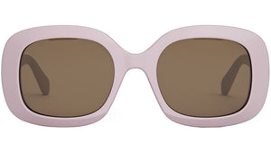 Triomphe Pink Square Sunglasses