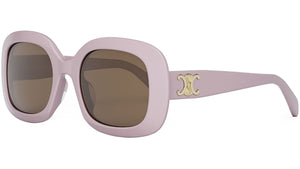 Triomphe Pink Square Sunglasses