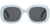 Triomphe Blue Square Sunglasses