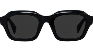 AKA Black Rectangular Sunglasses