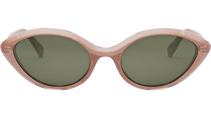 CELINE Thin Pink Glitter Cat Eye Sunglasses