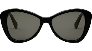 CELINE Thin Black Butterfly Sunglasses