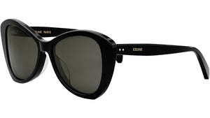 CELINE Thin Black Butterfly Sunglasses