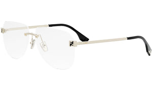 Fendi Sky Yellow Pilot Eyeglasses