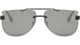 Fendi Sky Silver Pilot Sunglasses