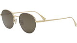 Fendi Travel Yellow Round Sunglasses