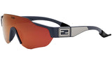 Fendi Sport Blue Geometric Sunglasses