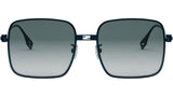 Baguette Blue Square Sunglasses