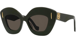 Anagram Green Cat Eye Sunglasses