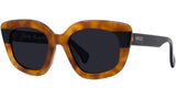 1970 Havana Butterfly Sunglasses