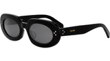 CELINE 3 Dots Black Geometric Sunglasses