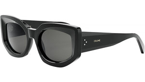 CELINE 3 Dots Shiny Black Butterfly Sunglasses