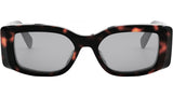 Triomphe Dark Havana Rectangular Sunglasses