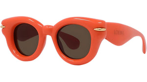 Inflated Orange Pantos Sunglasses