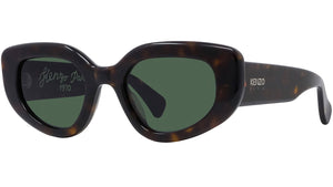 1970 Havana Cat Eye Sunglasses