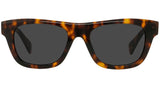 AKA Havana Geometric Sunglasses