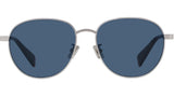 AKA Silver Round Sunglasses