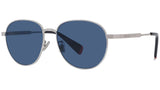 AKA Silver Round Sunglasses