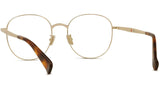 Boke Flower Yellow Round Eyeglasses